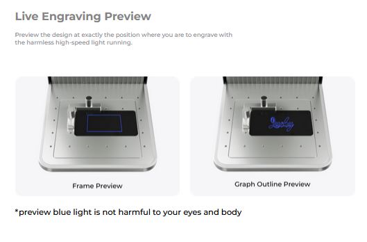 Makeblock xTool F1 - tragbare Lasergraviermaschine