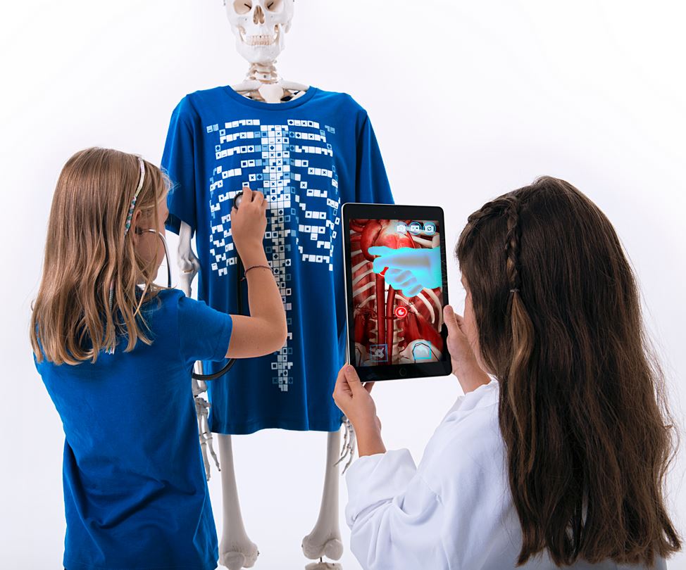 Curiscope Virtuali-tee - Augmented Reality T-Shirt für Kinder