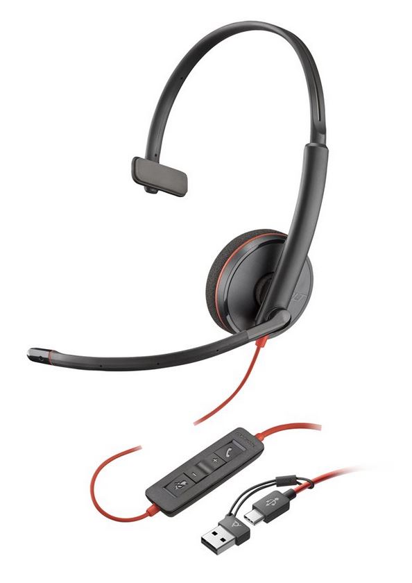 HP Poly Blackwire 3210 - Headset