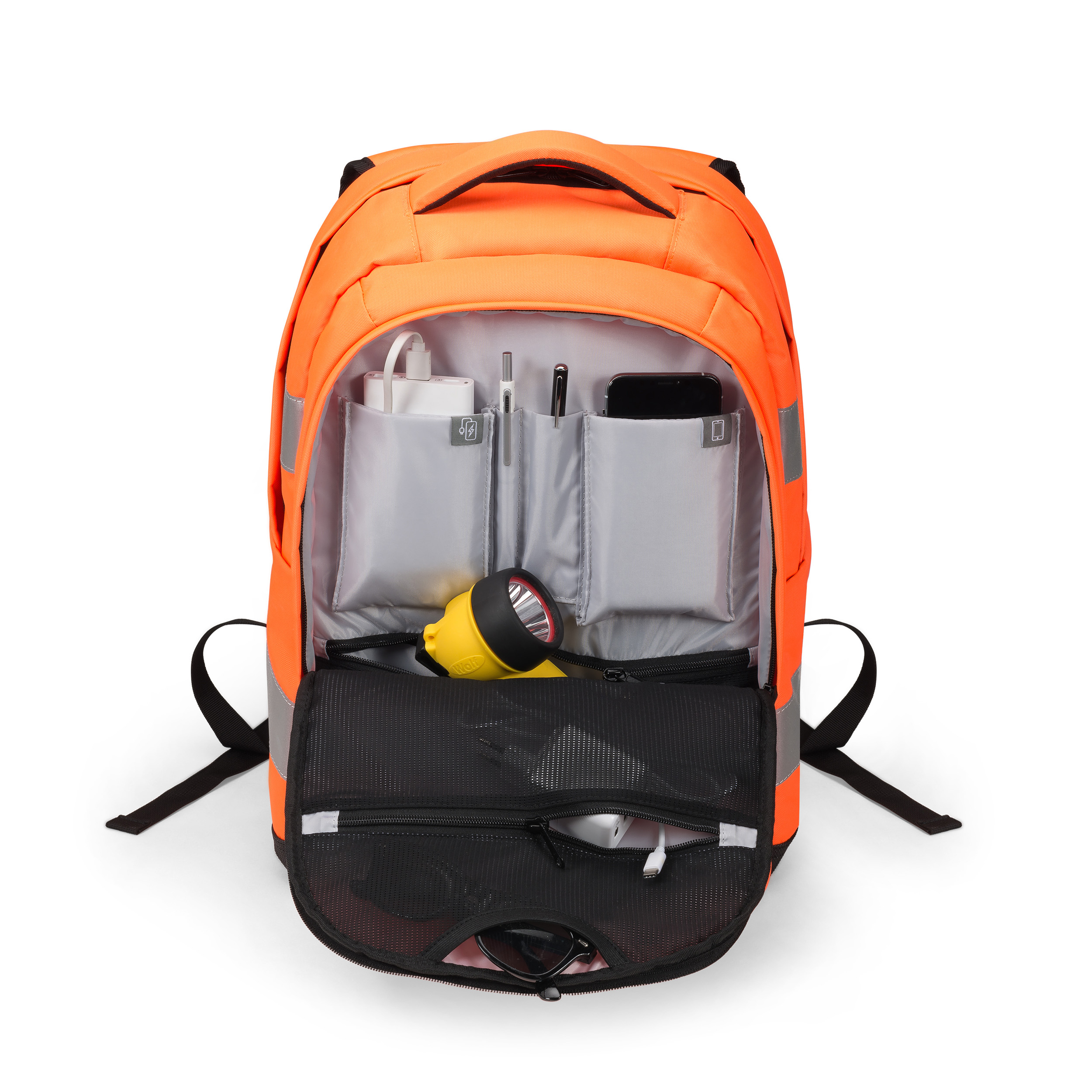 DICOTA Rucksack Hi-Vis V2