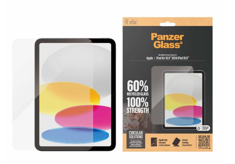 PanzerGlass Screen Protector iPad Air 11 Zoll und iPad 10.9Zoll