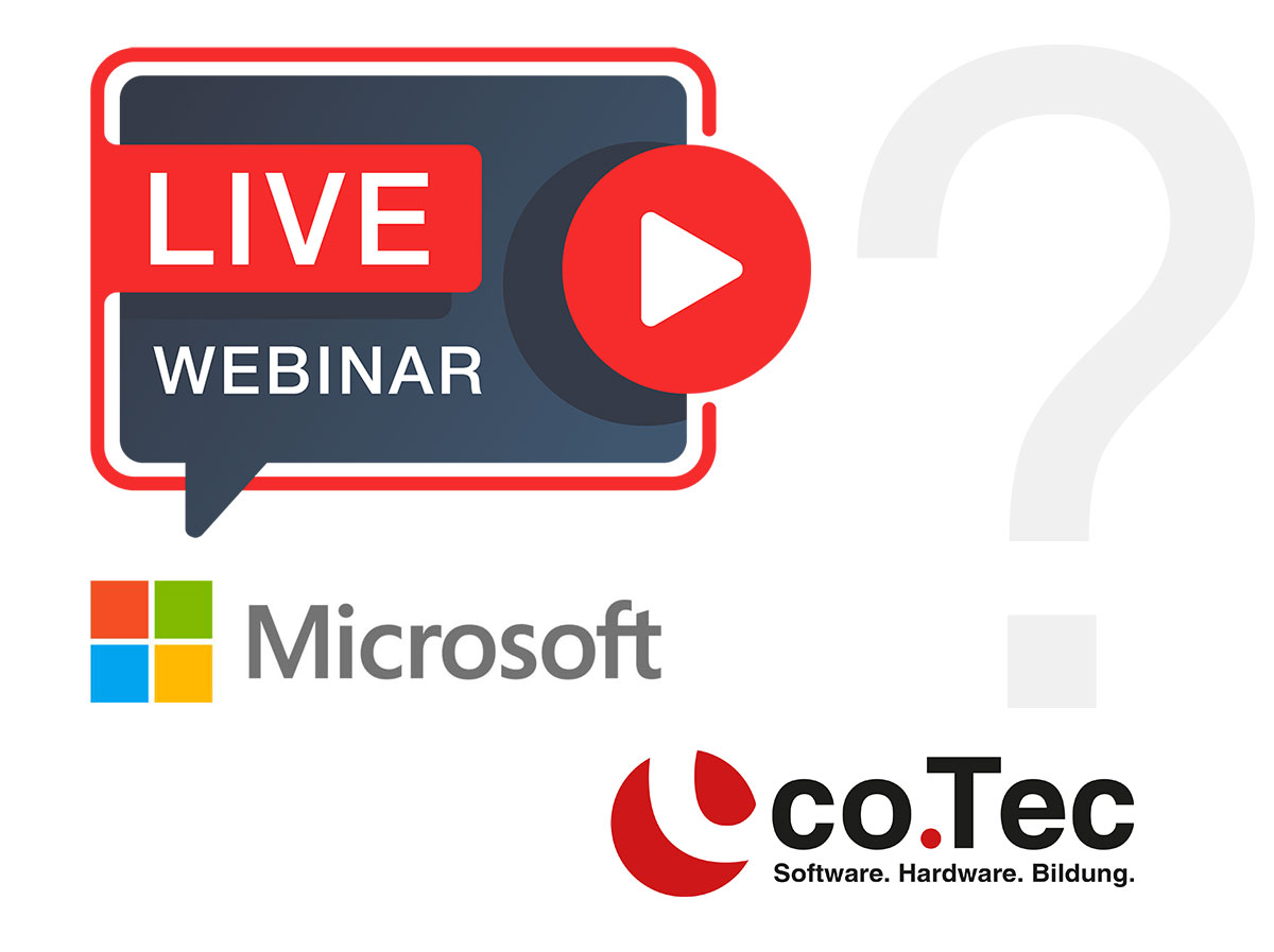 co.Tec Webinar - Microsoft Nutzerhilfe