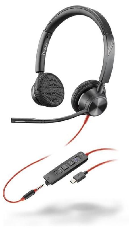 HP Poly Blackwire 3325 - Headset