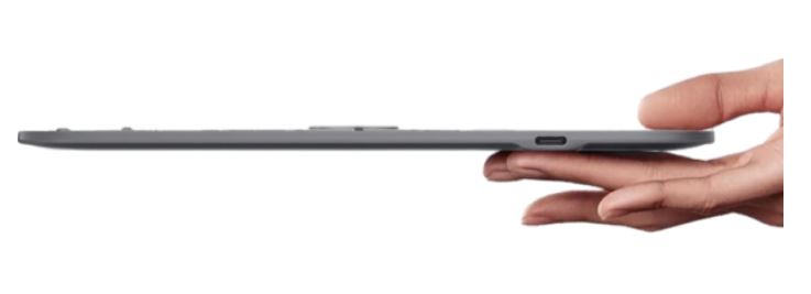 DEQSTER Slim PRO Keyboard 13 - iPad 12.9 Keyboardhülle
