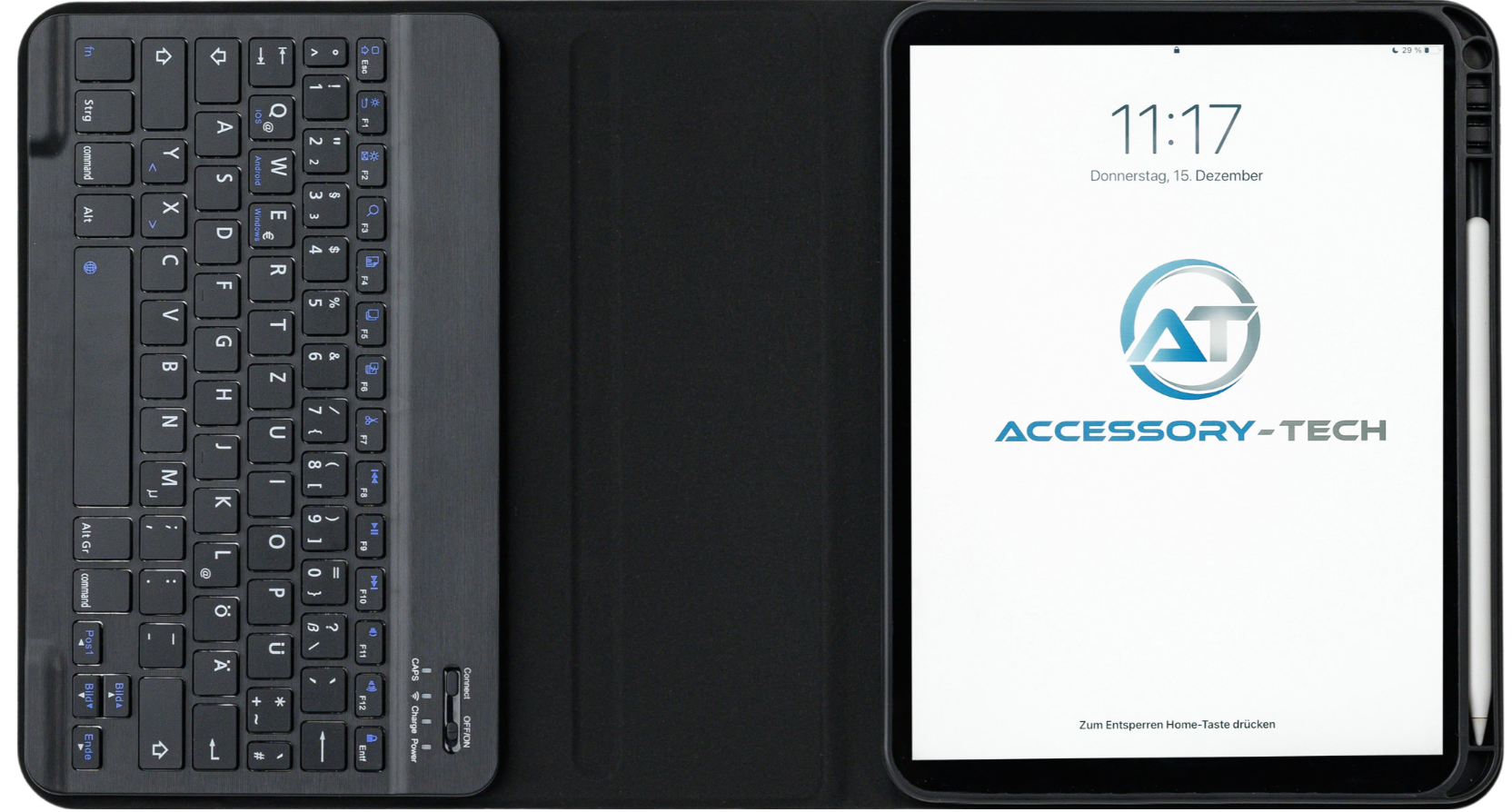 Accessory-Tech @keycase Basic (USB-C) für Apple iPad 9. Gen