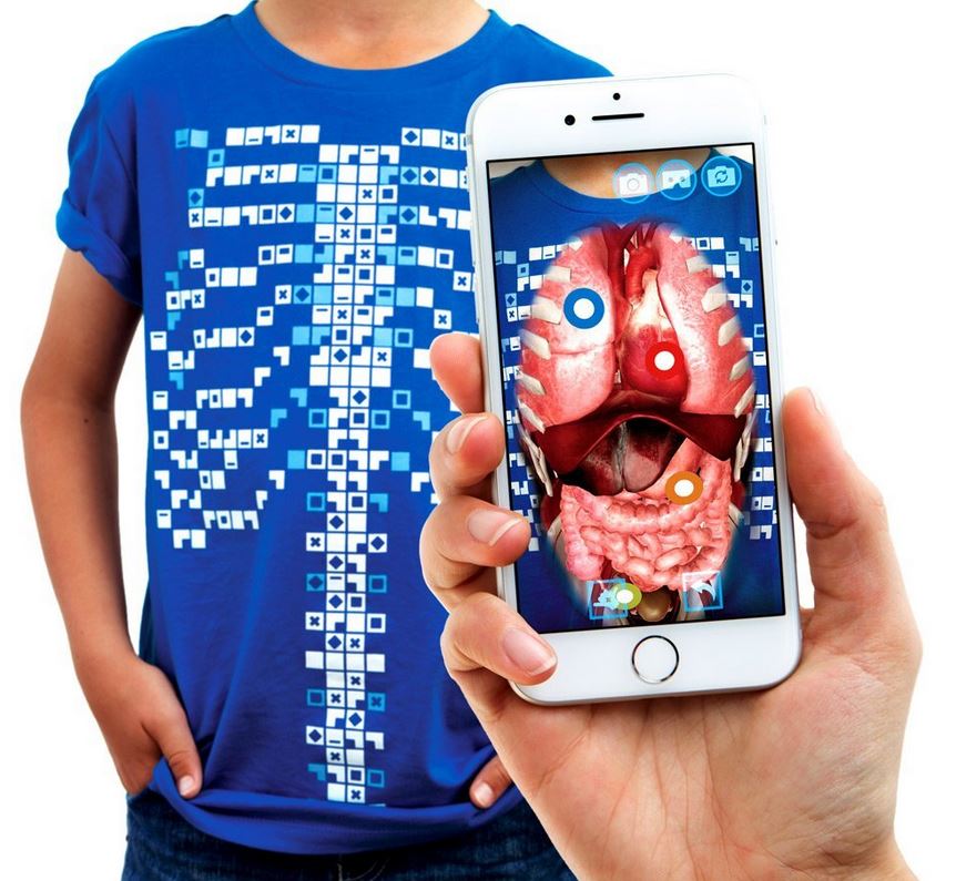 Curiscope Virtuali-tee - Augmented Reality T-Shirt für Kinder